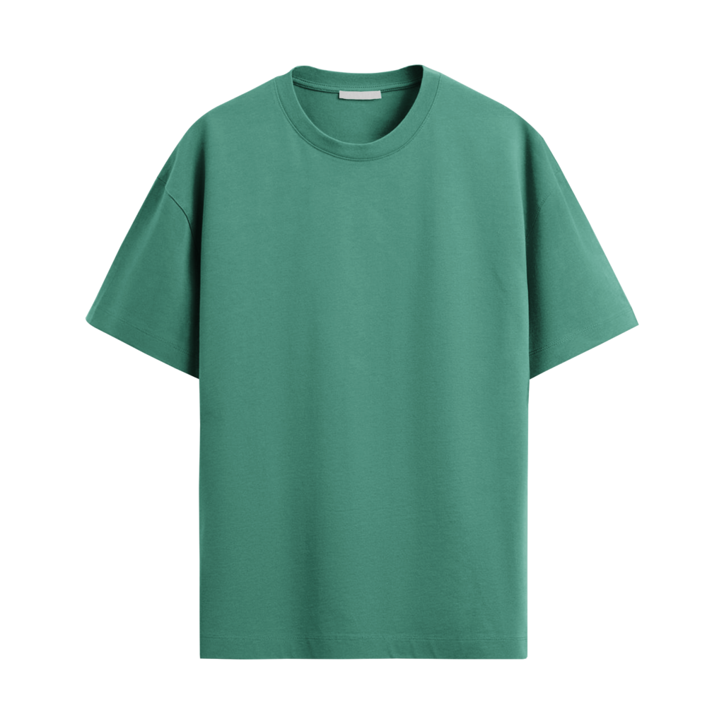 Teal Green Oversized T-Shirt